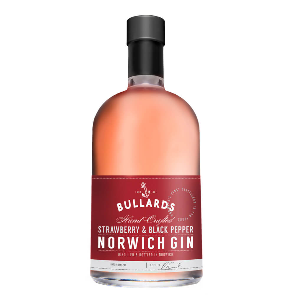 Bullards Strawberry Gin: 70cl